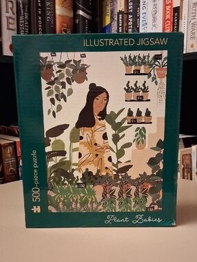 Illustrated Jigsaw "Plant Babies" 500-Piece Puzzle